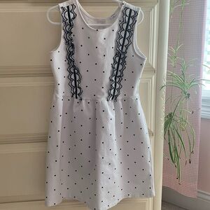 Janie and Jack black and white dress